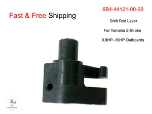 6B4-44121-00-00 FOR Yamaha Outboards Shift Rod Lever 2-Stroke 9.9HP–15HP - Picture 1 of 13