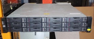 HP MSA 2060 SAS 12G 2U 12-DISK LFF DRIVE ENCLOSURE-R0Q39A-12x 18TB SAS-P42803 - Picture 1 of 1