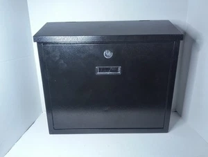 Xydled Mail Boxes with Key Lock, Locking Mailbox Wall Mounted, Security Mailbox - Picture 1 of 2