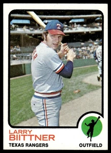 1973 Topps Vintage Baseball Larry Biittner Texas Rangers #249 - Picture 1 of 2