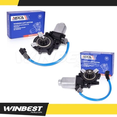 2x Motor elevador ventana delantera apto 00-07 Ford F-250 F-350 F-450 F-550 Super Duty Foto 1 de 4