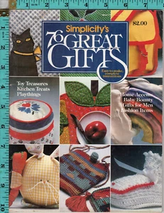 Simplicity's 76 Great Gifts Home Accents Baby Bounty Fashion Items Gifts for Men - Picture 1 of 3