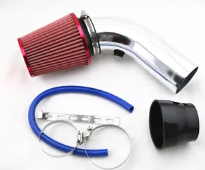 3 Inch Silver Aluminum Pipe Car Turbo Piping Cold Air Intake System Filter RR2PC - Bild 1 von 7