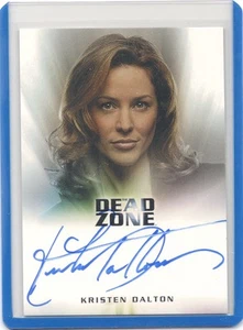 Tarjeta automática de autógrafo #4 de Kristen Dalton (Dana Bright) temporada 1 y 2 de The Dead Zone - Imagen 1 de 2