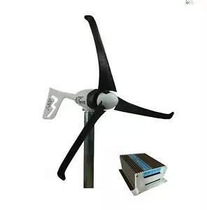 L-500W 12V or 24V Wind Generator, 650W Hybrid Charging Controller IstaBreeze® - Picture 1 of 12