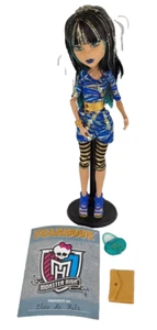 Monster High Doll - Cleo De Nile Picture Day With Bags, Diary & Stand 2008 - Picture 1 of 6