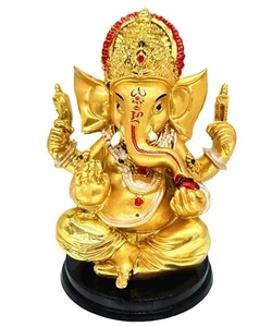 Indian Ganesh Statue Diwali Decor - Hindu God Statue Diwali Gifts - Picture 1 of 5