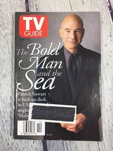 Vintage 1998 March 7-13 TV Guide - Patrick Stewart on Cover / Advertising - Picture 1 of 2