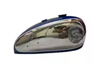 Tanque de gasolina BSA A10 zafiro azul pintado y cromado acero | apto para - Imagen 1 de 6