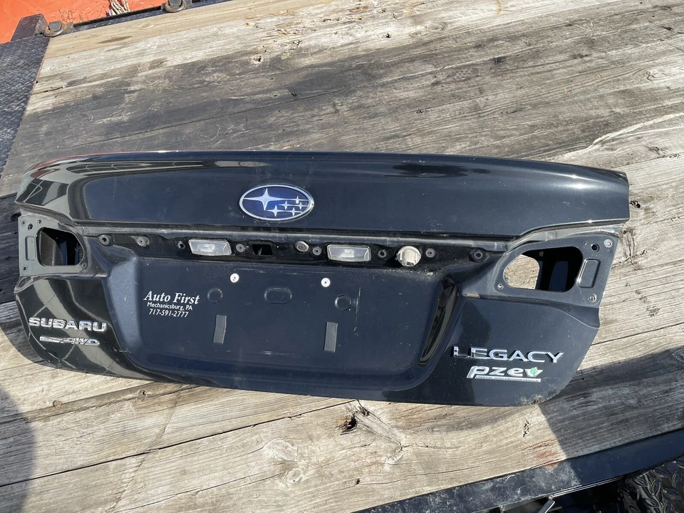 SUBARU LEGACY sedán maletero tapa carcasa panel OEM 2015 2016 2017 2018 19 Foto 1 de 4
