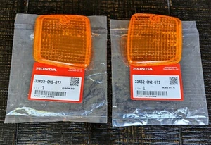 HONDA SPREE/ELITE 50 SE50 NQ50 NB50 BLINKER TURN SIGNAL LENS SET LEFT / RIGHT - Bild 1 von 1