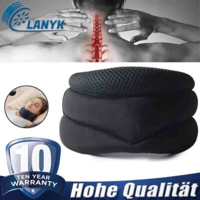 MARKENLOS Verstelbare Nackenstütze Schnarchen Orthopädisches Linderung von Nackenschmerzen