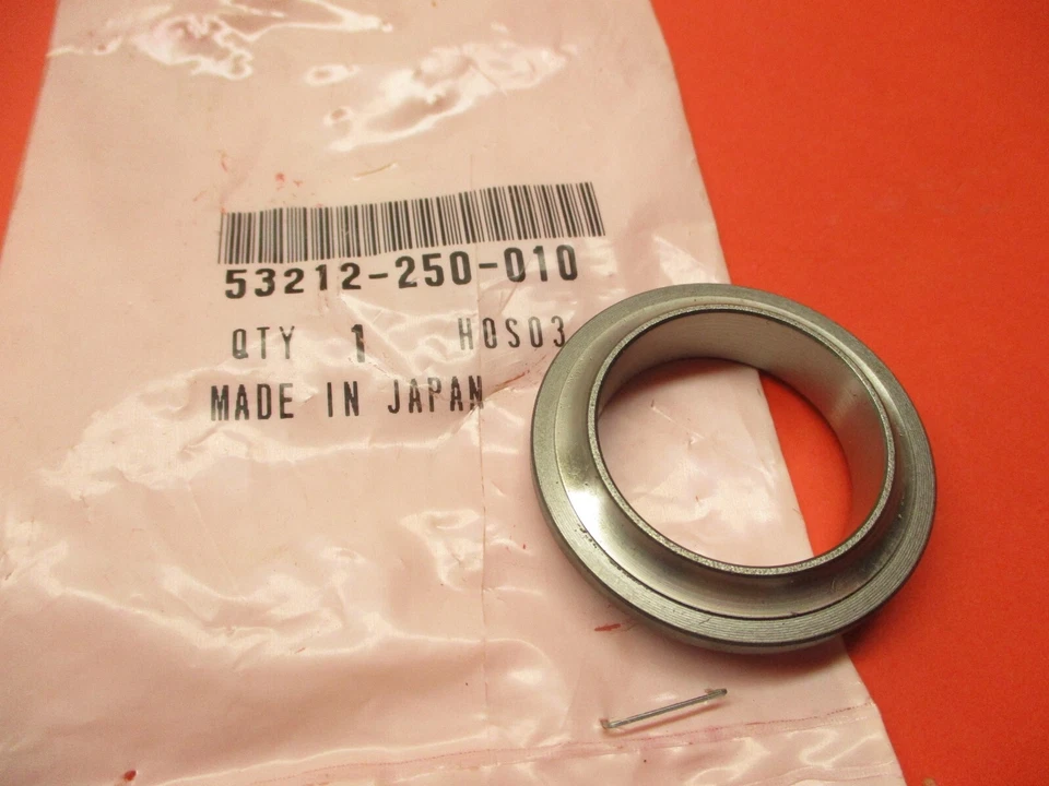 NOS OEM NEW HONDA CB750A CB750K CB750F STEERING CONE RACE 53212-250-010 - Image 1 of 1