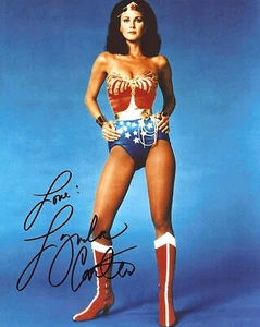Lynda Carter Wonder Woman Autogramm signed Foto Bild Nachdruck 8x10 - Bild 1 von 1