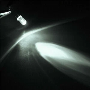 5mm Round Ultra Bright Water Clear LED Bulb 3V Multi Color Emitting Diode Light - Picture 1 of 8