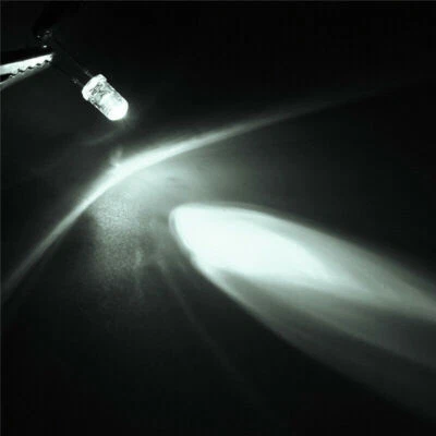 5mm Round Ultra Bright Water Clear LED Bulb 3V Multi Color Emitting Diode Light - Image 1 of 2