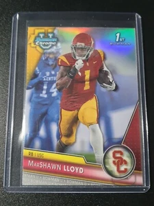 MarShawn Lloyd - Bowman University 2023 - USC, Packers - 1st - Refractor  - Bild 1 von 2