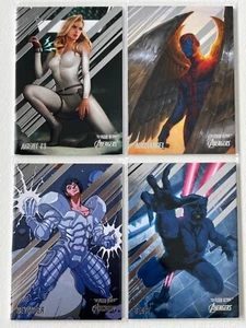 2022 Marvel Fleer Ultra Avengers Base / Inserts / Green Pick From list !! - Bild 1 von 116