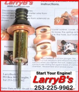 LarryB's Starter solenoid Heavy Duty Rebuild kit for Dodge Cummins Denso 89-2006 - Bild 1 von 1