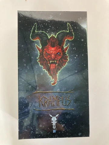 (USA Seller) Four Horsemen Mythic Legions Figura Obscura Red Krampus Cover