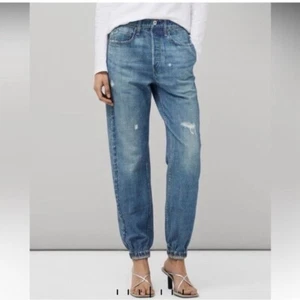 Rag & Bone Blue Miramar "Sweatpant Jean" Jogger Size XS - Picture 1 of 12