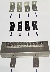 Chimney Cap Mounting Bracket Keyhole Anchors -4 Pack (4 Anchors + 4 Tapcons) - Picture 1 of 1