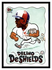 1992 Topps Kids #9 DELINO DESHIELDS Montreal Expos