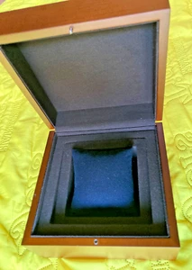 Hermes genuine Empty Wooden Watch box Good Condition #U47 - Picture 1 of 11