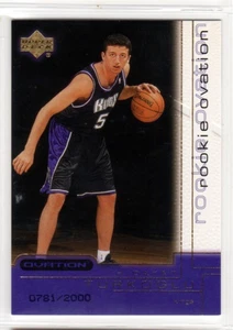 2000-01 Upper Deck Ovation - Rookies #76 Hidayet Turkoglu #d0781/2000 - Picture 1 of 1