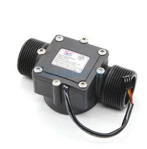 1-1/4" BSP 1-120L/min Water Flow Meter Sensor Flowmeter Water Control - Picture 1 of 4