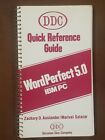 DDC Word Perfect Wordperfect 6.0 IBM PC Kurzanleitung Buch 1993 NEUWERTIG!