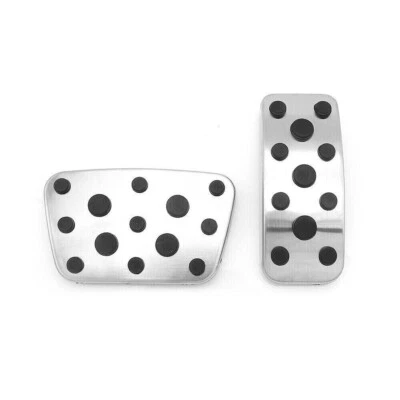 Cubierta antideslizante de pastillas de acelerador de pedal de freno de aleación para auto Toyota Camry Fortuner Foto 1 de 4