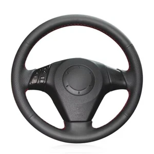 Hand-stitched Nappa Leather Steering Wheel Cover for Mazda 3 Axela 2004- Mazda 5 - Picture 1 of 10