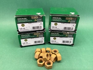 200 Pack of Exterior Tan Deck Hex Nuts 1/2- 13 HILLMAN Coarse Thread - Picture 1 of 3
