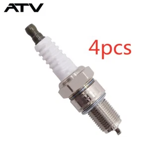 GENRICS 4Pcs SPARK PLUGS for Honda 350X 250SX Big Red 250ES Foreman TRX 300 ATV - Imagen 1 de 1