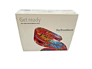SKY NETGEAR DG934G WIRELESS BROADBAND ROUTER COMPLETE INC OFFICIAL POWER ADAPTOR - Picture 1 of 6