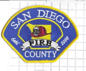 Parche contra incendios - Condado de bomberos de San Diego 2008 - Imagen 1 de 1
