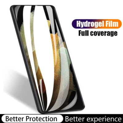 Hydrogel Fingerprint Resistant Screen Protector For Huawei Nova 10 9 Mate 50 P60 - Image 1 of 4