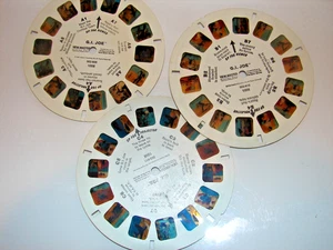 View-Master G.I. Joe 3-Reel Set GAF B585 Vintage 1974 COLOR - Picture 1 of 2