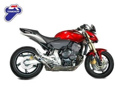 TERMINALE TERMIGNONI INOX PER HONDA HORNET 600 2007-2013 OMOLOGATO - Immagine 1 di 2
