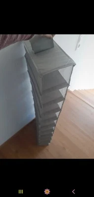 Ikea SKUBB Hängeaufbewahrung Schuhaufbewahrung Stoff Organizer Grau - Bild 1 von 4