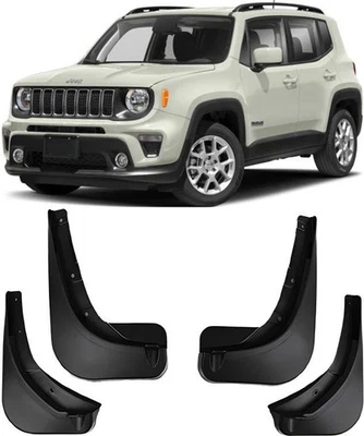 Guardabarros guardabarros para Jeep Renegade 2014-2024 nuevo juego completo protectores contra salpicaduras OE Foto 1 de 4