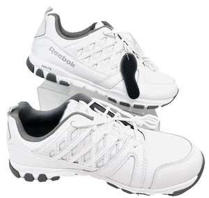Sneakers Reebok Sublite Cushion Work ASTM Uomo Taglia 11 M Bianco Nuove RB4442 - Foto 1 di 8