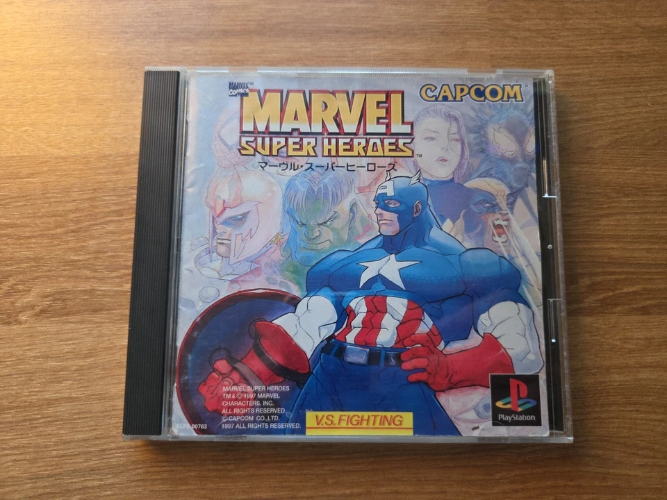USADO PS1 PS PlayStation 1 Marvel Super Heroes 54758 IMPORTACIÓN DE JAPÓN Foto 1 de 4