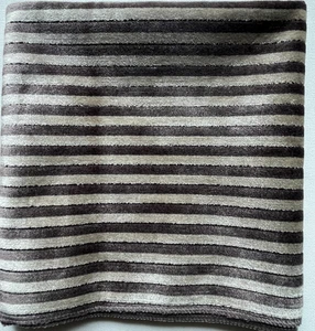 Victor Thomas Omata Pewter Designer  Fabric Remnant 26"x17" - Picture 1 of 2