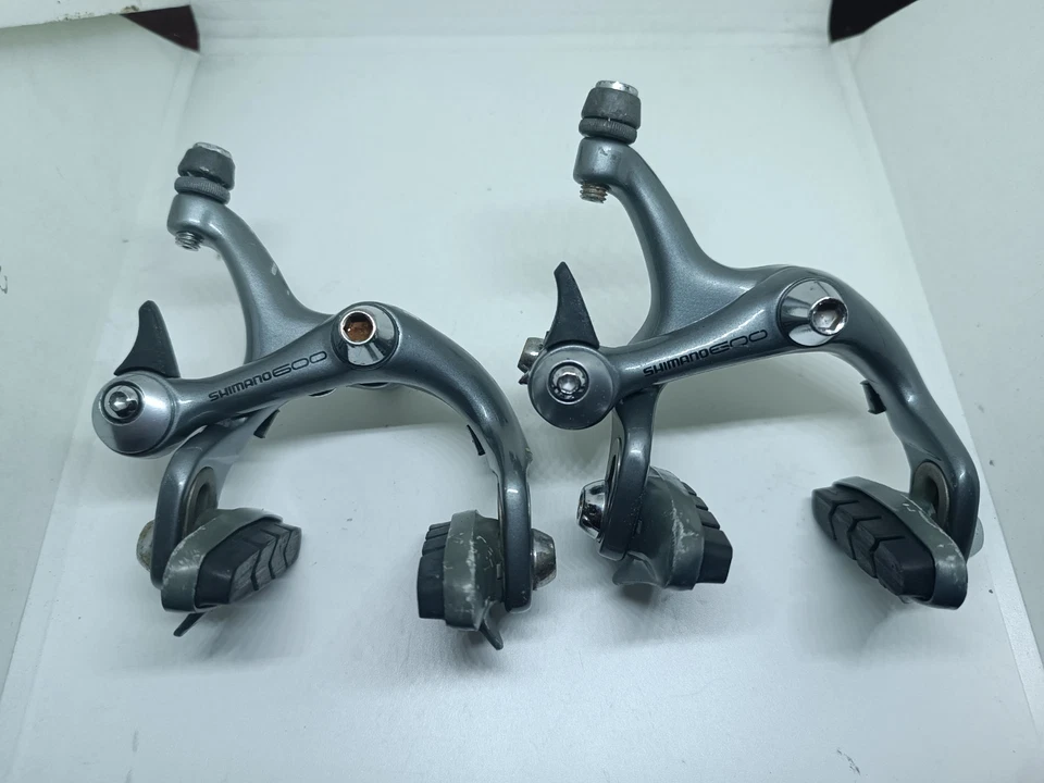 Brakes SHIMANO 600 SLR tricolore BR-6400 set freni vintage - Immagine 1 di 4