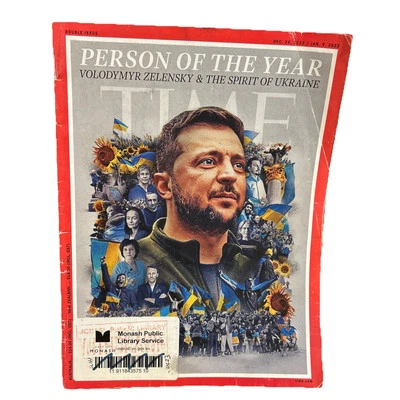 Time Magazine Double issue Vol 200, 2022 Person Of the Year - Image 1 of 3