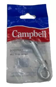 B7605501 Campbell Double Bolt Snap 3/8 #161 ZINC FINISH WLL 70LBS - Picture 1 of 4