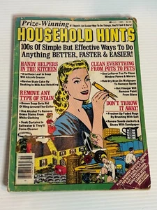 Prize Winning Household Tips Hints Tricks Magazine Vintage 1980s Graphics Retro - Picture 1 of 8