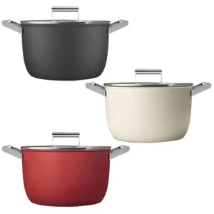 Smeg Cookware Topf 50's Style mit Deckel D24cm - Bild 1 von 37
